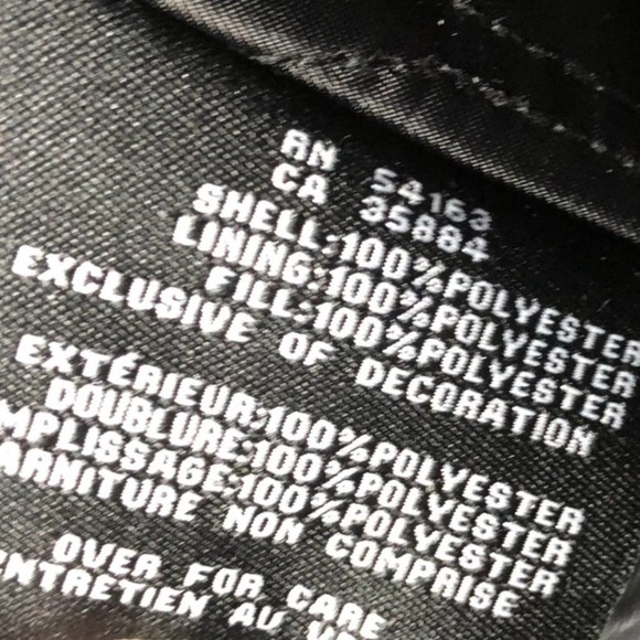 Cole Haan Mens Black Insulated Water Resistant Detachable Hood Car Coat Sz Small - Picture 11 of 12